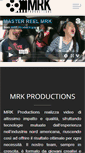 Mobile Screenshot of mrkproductions.it